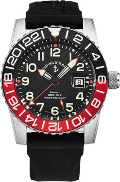 Zeno Airplane Diver Men's Watch Model 6349GMT-12-A1-7