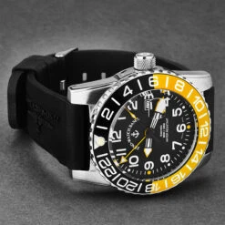 Zeno Airplane Diver Men's Watch Model 6349GMT-12-A1-9 -Classic Horizon Shop 6349GMT 12 A1 9 ZM 2