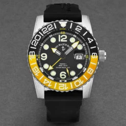 Zeno Airplane Diver Men's Watch Model 6349GMT-3-A1-9 -Classic Horizon Shop 6349GMT 3 A1 9 ZM 4