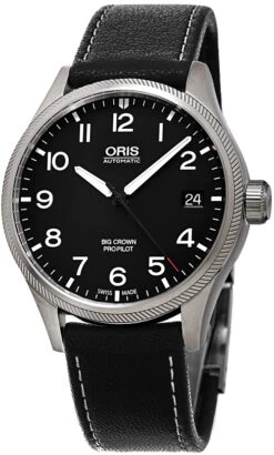 Oris Big Crown ProPilot Date Men's Watch Model 75176974164LS15 -Classic Horizon Shop 75176974164LS15 ZM 2