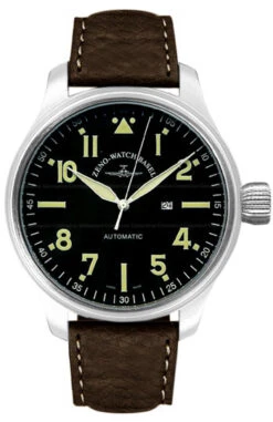 Zeno Super Oversized Navigator Pilot Men's Watch Model 9554SOS-a1-D-eck