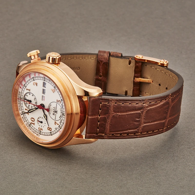 Ball Trainmaster Pulsemeter Chronograph Men's Watch Model CM1032D-PGL1JWH 4 Ball Trainmaster Pulsemeter Chronograph Men's Watch Model CM1032D-PGL1JWH - Image 2