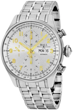 Ball Trainmaster Pulsemeter ChronographMen's Watch Model CM3038C-SJ-SL