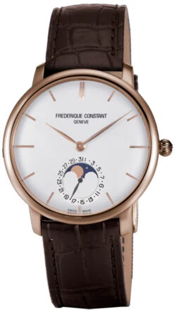 Frederique Constant Slimline Moonphase Men's Watch Model FC-705V4S9