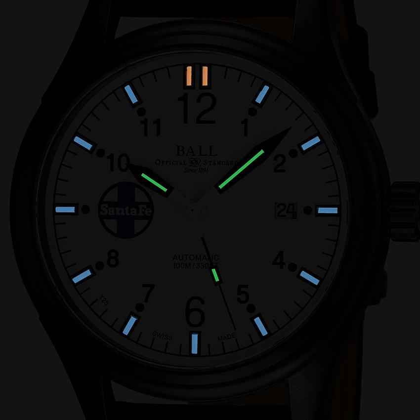 Ball Fireman Santa Fe Men's Watch Model NM1092C-L3JSLBE 5 Ball Fireman Santa Fe Men's Watch Model NM1092C-L3JSLBE - Image 3