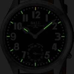 Ball Engineer Master II Offficer Men's Watch Model NM2038D-L1-BKWH -Classic Horizon Shop NM2038D L1 BKWH ZM 4